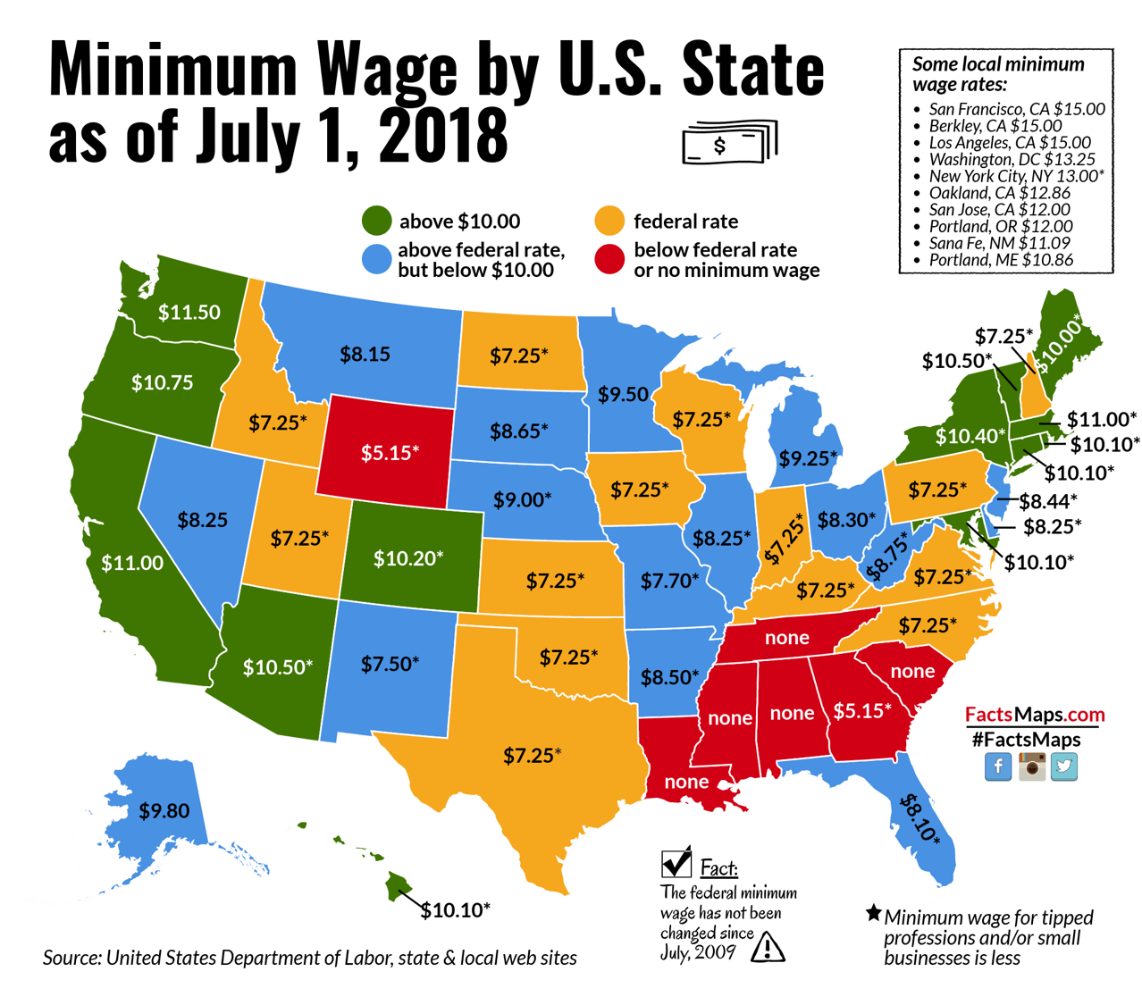 Source: http://factsmaps.com/minimum-wage-us-states-july-2018/
